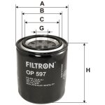FILTR OLEJU OP597