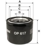 FILTR OLEJU OP617