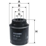 FILTR OLEJU OP641/2