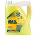 MANNOL AG13+ PŁYN DO CHŁODNIC ŻÓŁTY 5L     MN4014