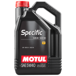 MOTUL SPECIFIC 5W-40 5L      505 01 / 502 00