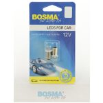 ŻARÓWKA 12V LEDx1  BA9S WHITE WIDE VIEW 2SZT  3769