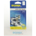 ŻARÓWKA 24V LEDx1 BA9S WHITE 2SZT 7606