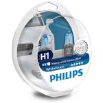 ŻARÓWKA PHILIPS H1 12V 55W WHITE VISION ZESTAW
