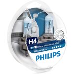 ŻARÓWKA PHILIPS H4 BLUE/WHITE VISION 12V ZESTAW