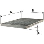 FILTR KABINOWY K1001A