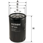 FILTR OLEJU OP644
