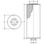 FILTR OLEJU SH446P OE648