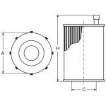 FILTR OLEJU SH4793P OE667/1