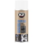 K2 GUMA SPRAY COLORFLEX BIAŁY POŁYSK   400ML