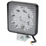 LAMPA ROB. KWADR. 9LED 12-24V 9X3