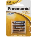 BATERIA PANASONIC LR3/AAA 4SZT